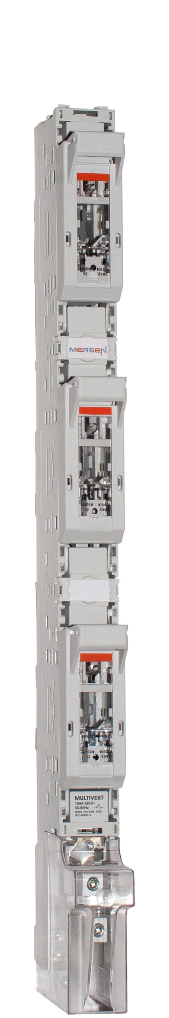 M1023143 - MULTIVERT 160A/185mm, 1-pole switching V-terminal + V-clamps